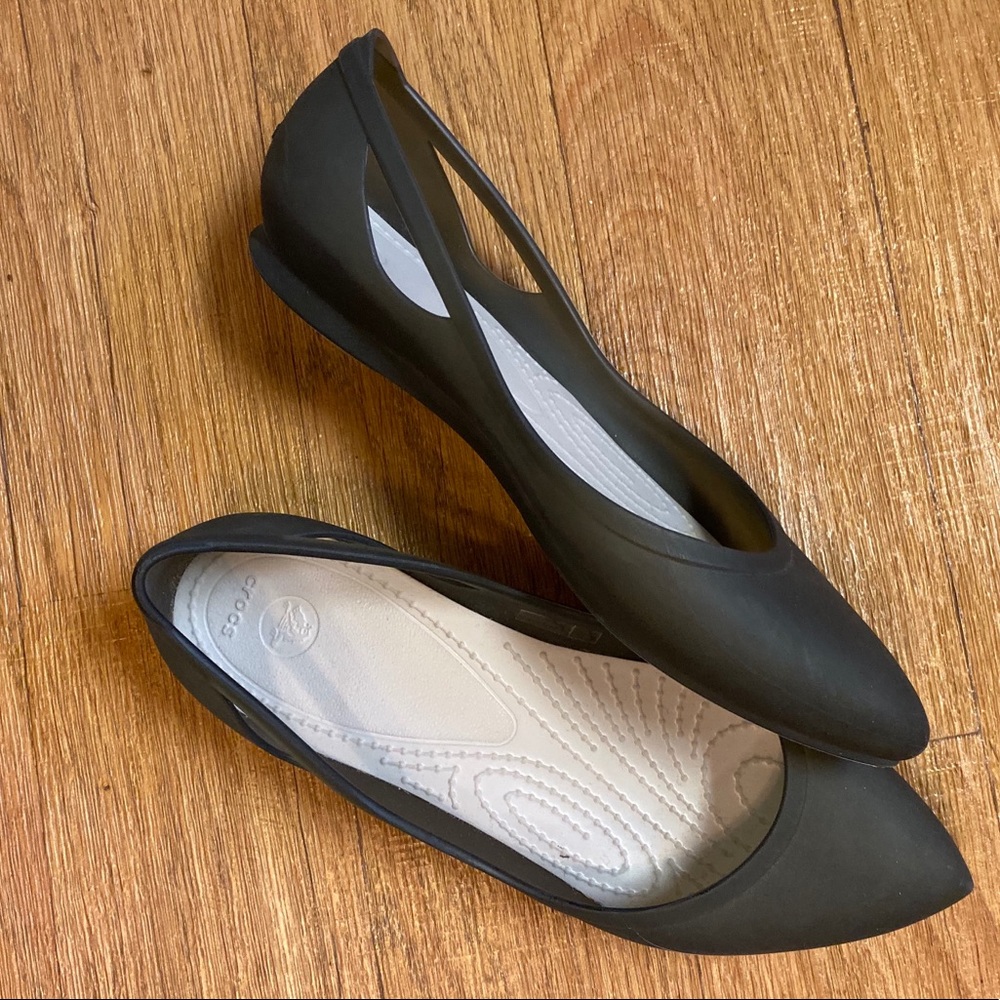 Pointed Toe Ballet Flat - Crocs